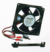 Universal fridge ventilator with heat sensor