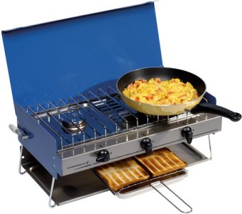 Camping Chef camping Gaz cooker double burner and grill