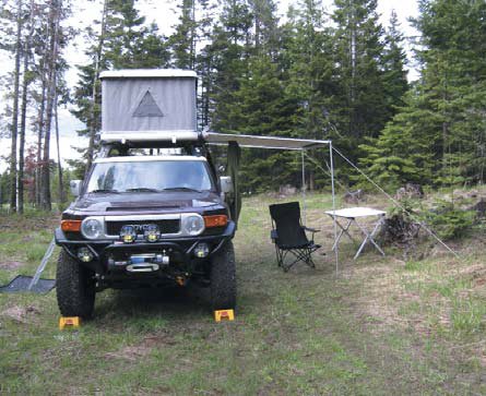 Fiamma F35 PRO awning the perfect partner for a quick stop