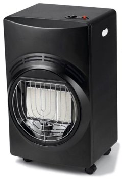 The Radiant portable gas fire is one of the first cabinet heater range to be awarded the BSI kite mark, comes with anti tilt shut down