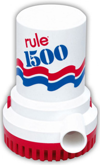 12 volt rule 1500GPH Bilge Pump