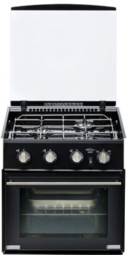 Cookers for caravans and motorhomes manufactured by spinflo