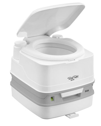 Thetford PORTA POTTI 335 Qube a handy little camping chemical toilet