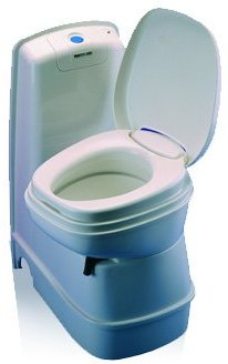 Thetford CASSETTE TOILET C-200 CWE featuring a swivel bowl