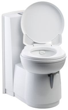 The Thetford Caravan and Motorhome Cassette chemical Toilet C-250CWE with swivel seat