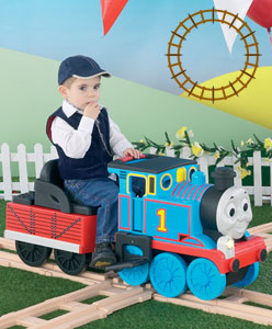 Thomas the Tank Engine childrens ride on train set