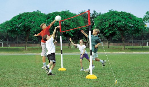 3 in 1 volleyball net and ball