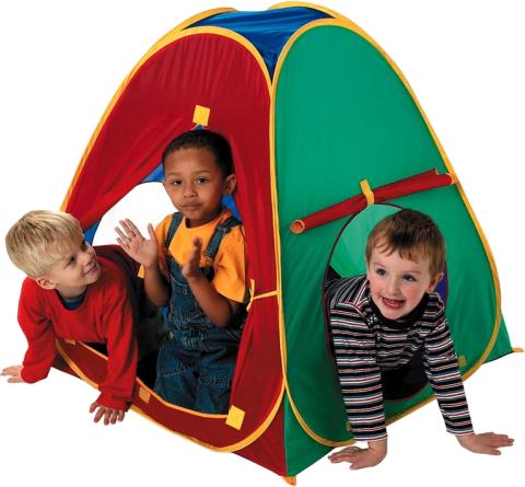 Childrens pop up play tent super den