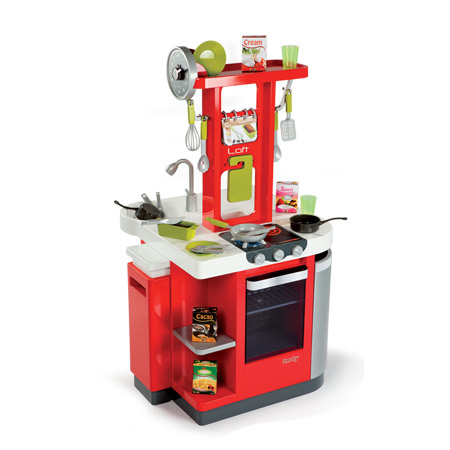 compact design on smoby toy roleplay kitchens