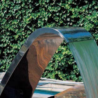 Deluxe Curtain Swimming Pool Water Fountain UK