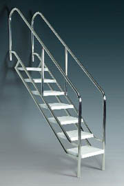 Disabled Access Swimming Pool Ladders - 500mm Width