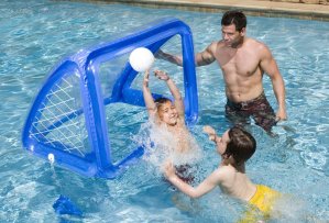 Inflatable swimming pool toys UK water polo