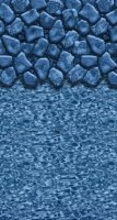 pebble patterned above ground swimming pool liners