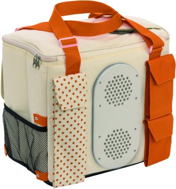 Waeco Mobicool S32 DC Coolbag Beige cooling back plate