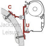 Fiamma Caravan Awning Adapters UK