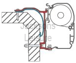 Fiamma Caravan Awning Adapters UK