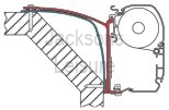 Fiamma Caravan Awning Adapters UK