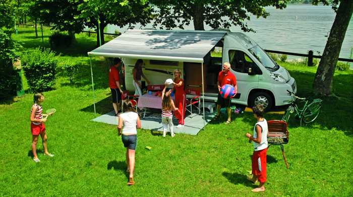 Fiamma F65 Campervan set up