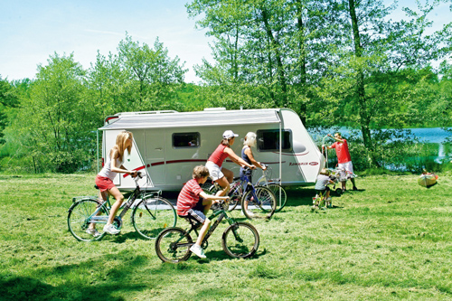 The convenient Fiamma Caravanstore awning