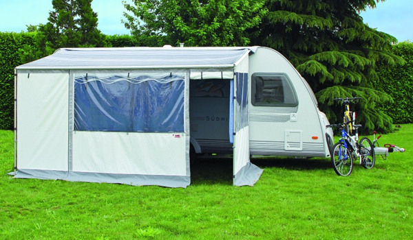 Fiamma Caravanstore Zip in position.