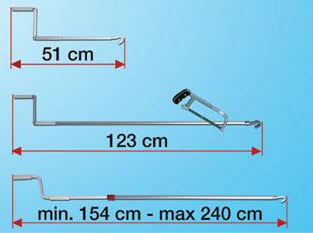 Fiamma Crank Handle sizes