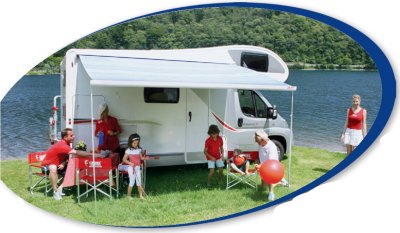 F45 S fiamma motorhome awning