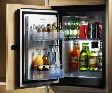 Built in Hipro 3000 mini fridge