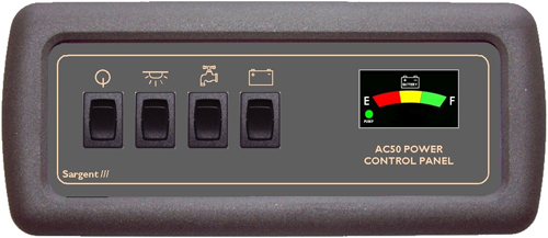 Sargent AC50 control panel