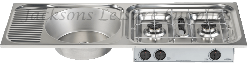 Spinflo caravan cooker hob sink combo right hand cooker left hand sink SCU22202