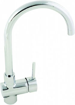 Caravan motorhome swan neck whale kitchen tap