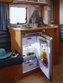 Under the sink Thetford caravan and motorhome fridge