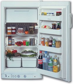 free standing LPG gas fridge