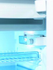 Waeco CRX65 fridge cool blue interior light