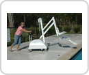 swimming pool hoist