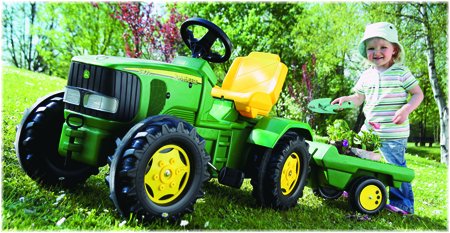 john deere pedal tractor toy ride on for kids