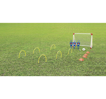 The complete football training kit for perfecting soccer skills