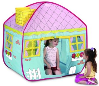 thumbnail image 2 of Kidodo Pop-Up Play Tent For Kids – Quick Setup Indoor/Outdoor Playhouse With Carry Bag 2 of 13