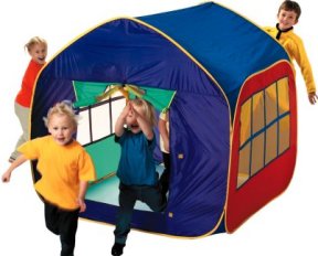 Childrens Mega Mansion kids pop up play tent