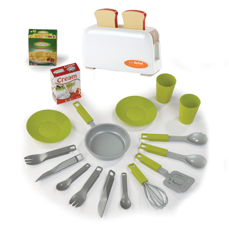 smoby plastic play cutlery set for the cuisine loft kitchen