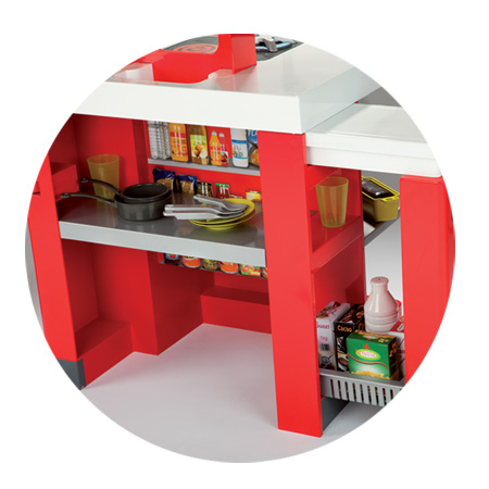 storage shelf on the loft simba smoby cuisine kitchen roleplay kids toy