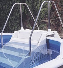 Stair Waves Pool Entry System