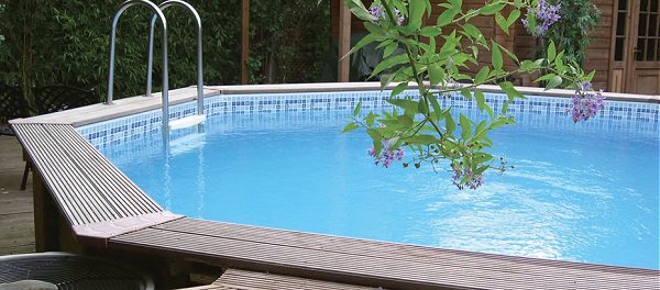 premium octagonal timber pool