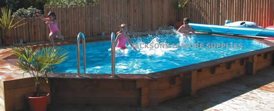 premium stretched octagonal swimming pool