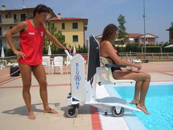 bluone mobile pool lift