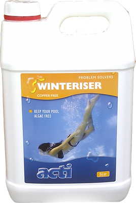 swimming pool winterising chemicals