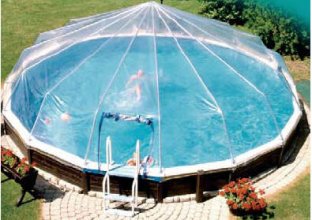Fabrico swimming pool sun dome