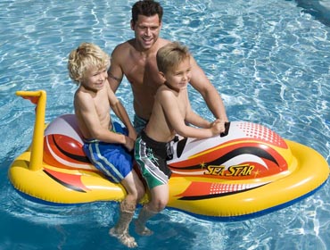 swimming pool jet ski ride on toy