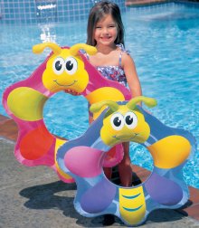 Butterfly swimming pool rings