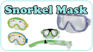 snorkel masks and goggles