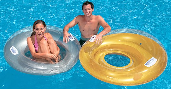 Intex sit n lounge swimming pool lounger